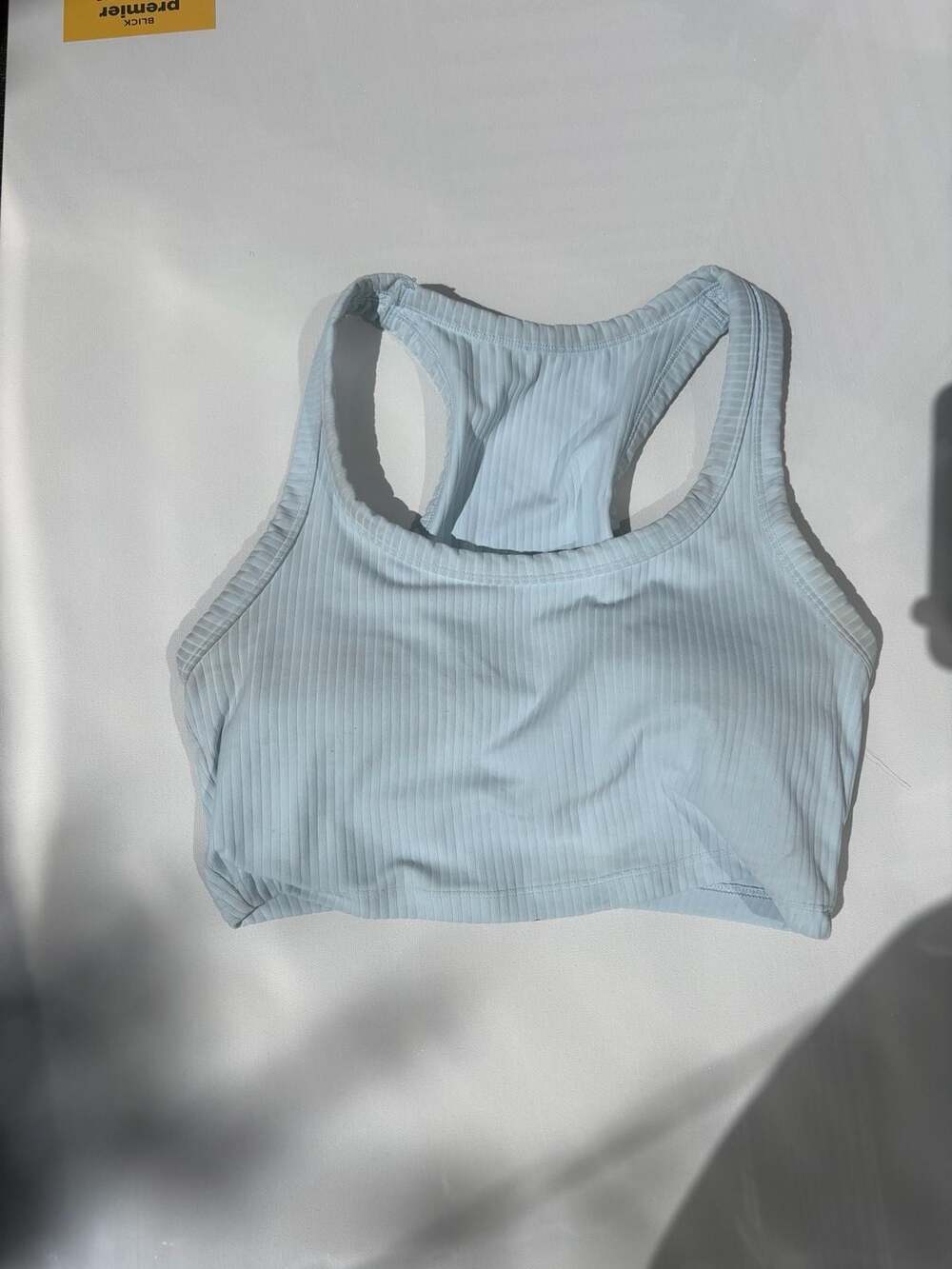 all in motion Ribbed Sports Bra - Baby Blue